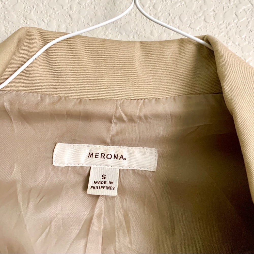 Solid Tan Blazer - image 5